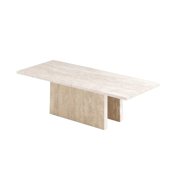 Frida Travertine Mini Side Table