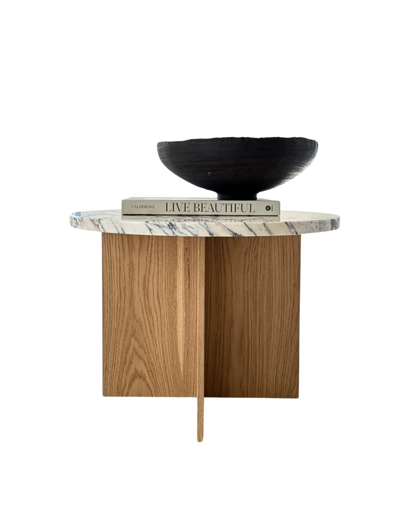 Treasure - Natural Oak Side Table - Medium - Image 2