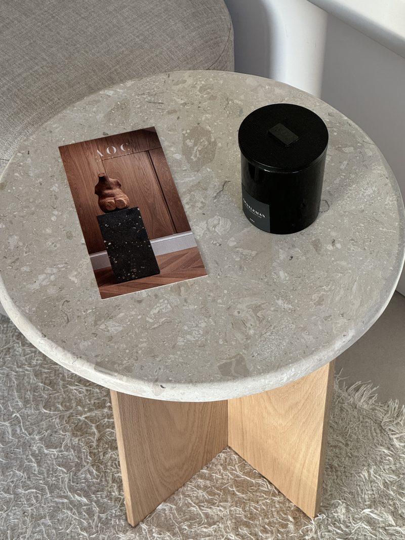Treasure - Natural Oak Side Table - Tall - Image 9
