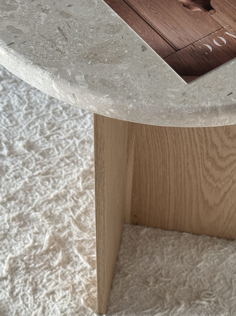 Treasure - Natural Oak Side Table - Tall - Image 11