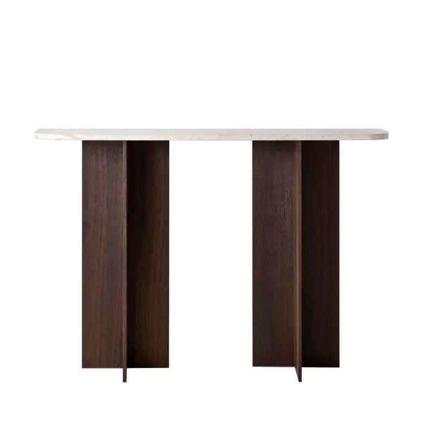 Treasure Smoked Oak Console Table